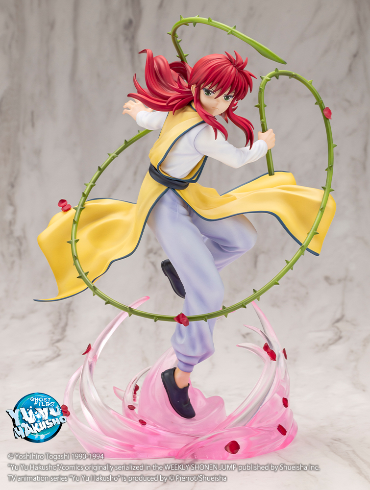 Yu Yu Hakusho - Kurama 18 Scale Artfx J Figure Ver. 2- Free U.s. Shipping 15 Day