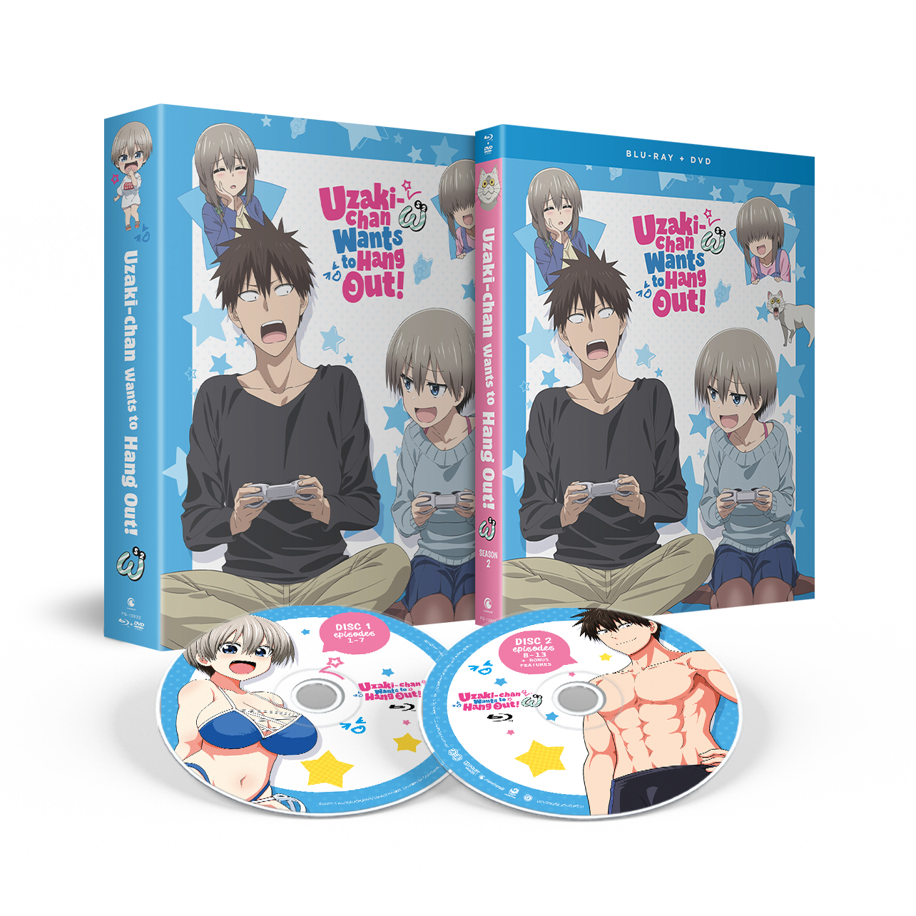 Uzaki-chan Wants to Hang Out! - Season 2 - Blu-ray + DVD - Limited Edition  | Crunchyroll Store