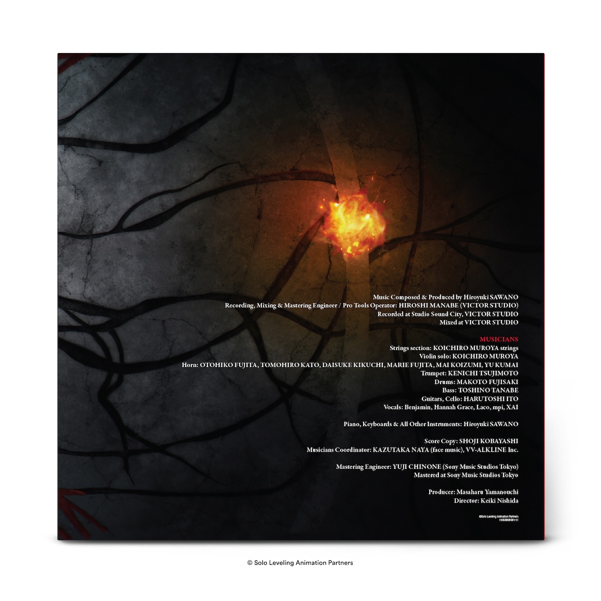 Solo Leveling - Original Series Soundtrack Vinyl (Crunchyroll Exclusive Red  Variant)