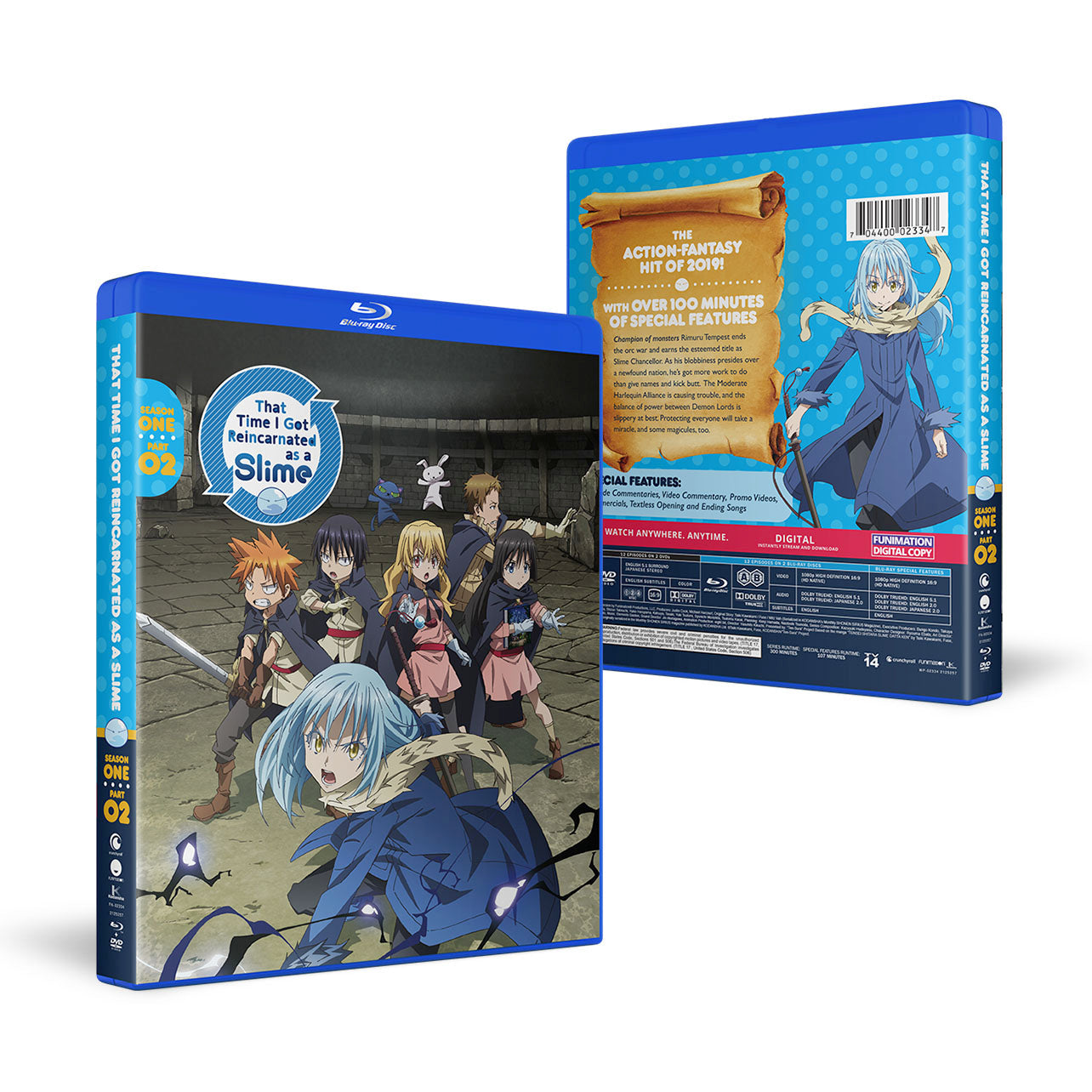 That Time I Got Reincarnated as a Slime - Season 1 Part 2 - Blu-ray + DVD image count 0