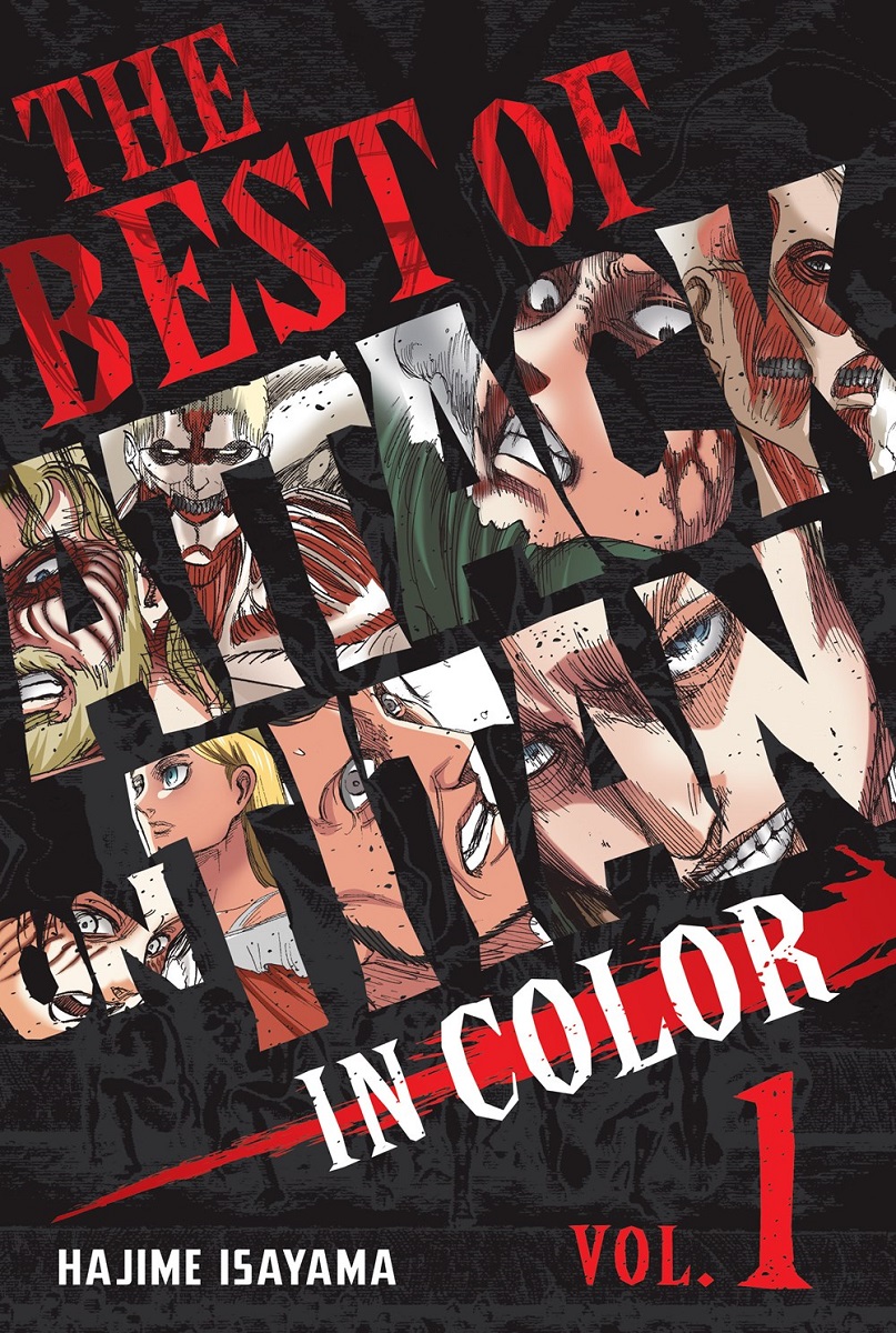 The Best of Attack on Titan In Color Manga Volume 1 (Hardcover) image count 0
