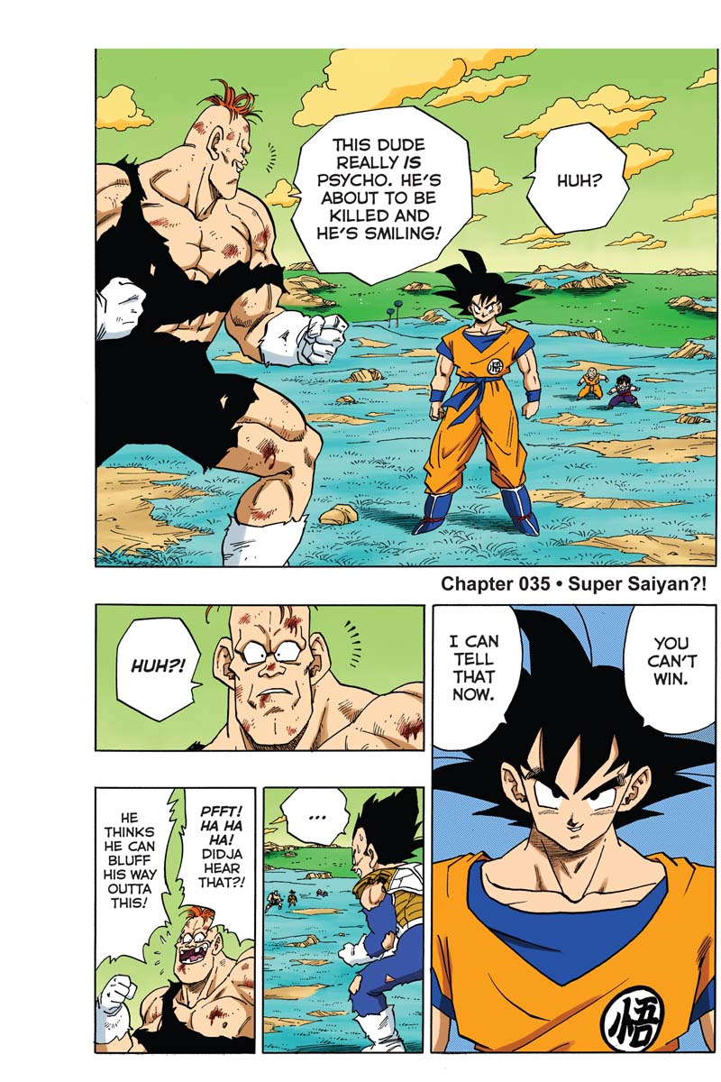 Dragon Ball Full Color Saiyan Arc Manga Volume 1