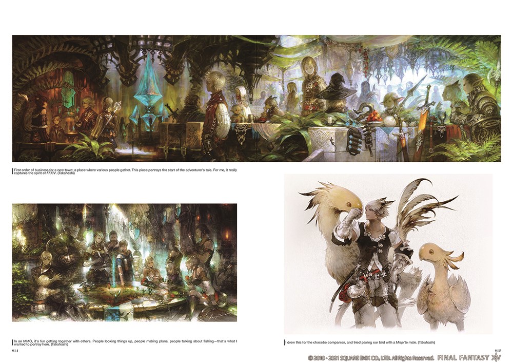 Final Fantasy XIV: A Realm Reborn - The Art of Eorzea -Another Dawn- Art Book image count 2