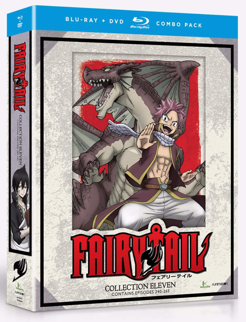 Fairy Tail Part 2 Blu-ray + DVD 4-Disc Set Anime 704400087646