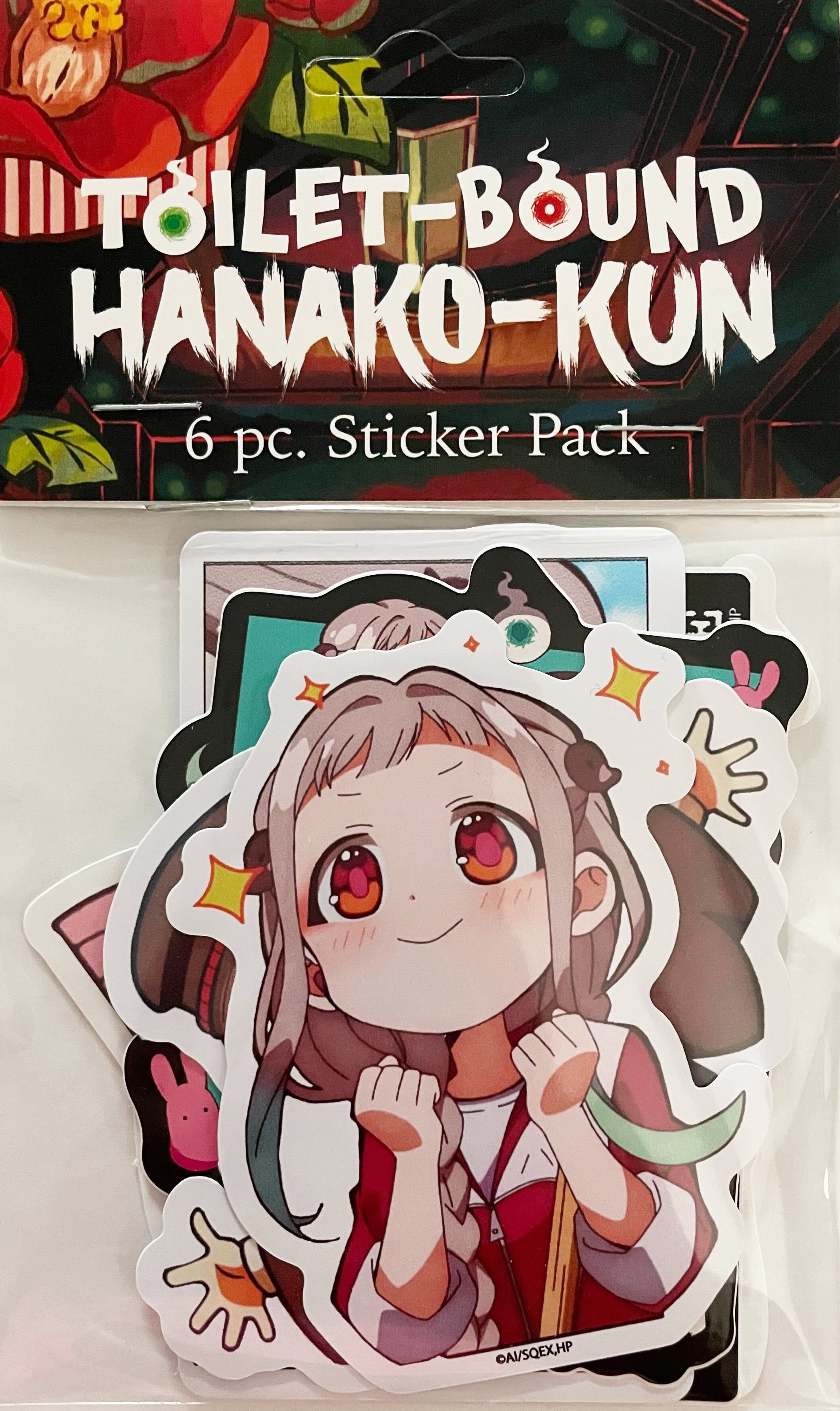 Toilet-bound Hanako-kun - Character Sticker Set image count 1