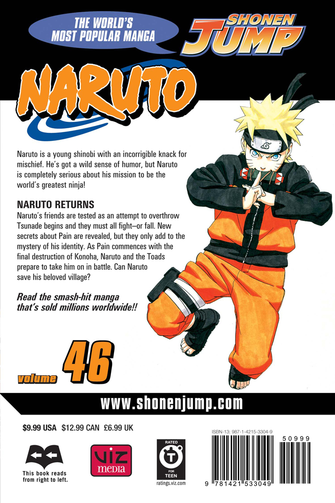 Naruto Manga Volume 46