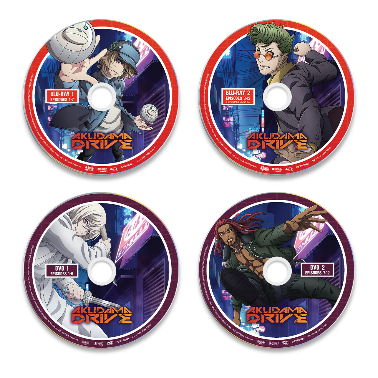 Akudama Drive - The Complete Season - Limited Edition - Blu-ray + DVD image count 3