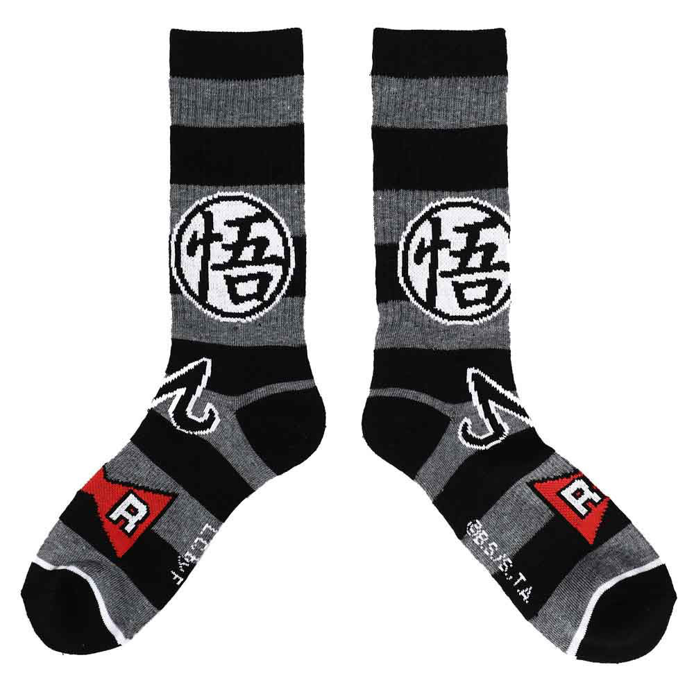 Dragon Ball Z - Symbols Crew Socks 3 Pair image count 2