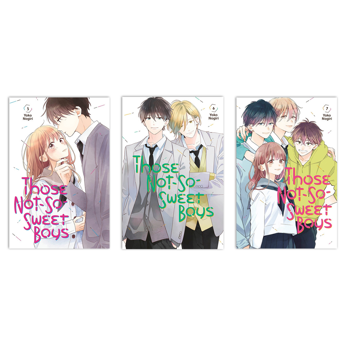 Those Not-So-Sweet Boys Manga (5-7) Bundle | Crunchyroll Store