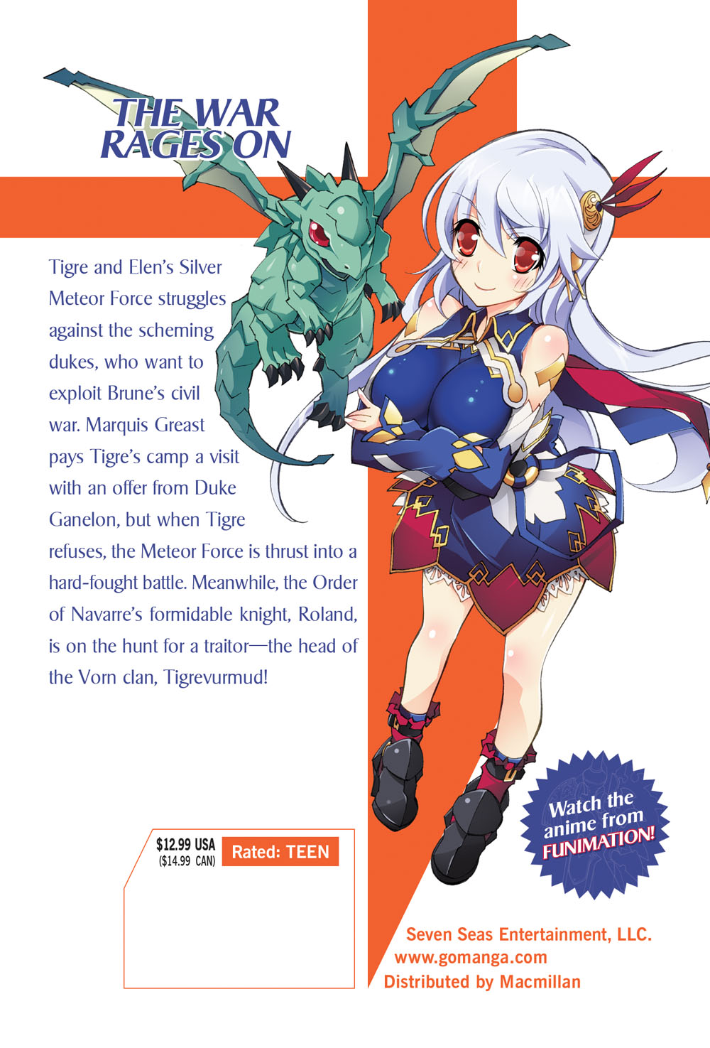 Lord Marksman and Vanadis Manga Volume 4 | Crunchyroll Store