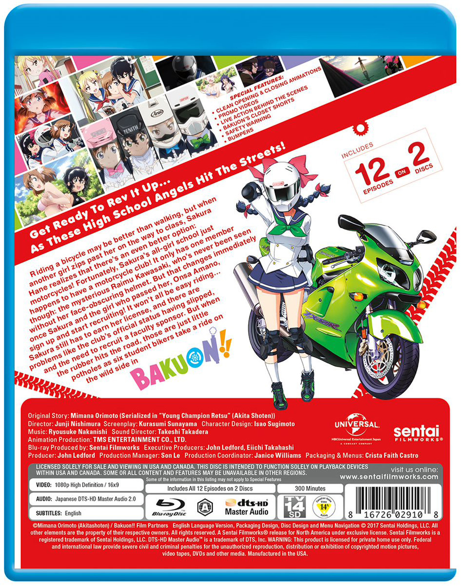 Anime DVD Bakuon!! Complete Vol.1-12 End English Subtitle | eBay