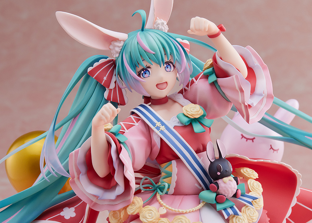 Hatsune Miku Birthday 2021 Pretty Rabbit Ver Vocaloid Spiritale Figure