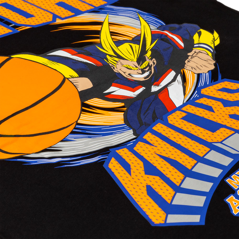 My Hero Academia – My Hero Academia x NBA New York Knicks x Hyperfly All Might SS T-shirt image count 5