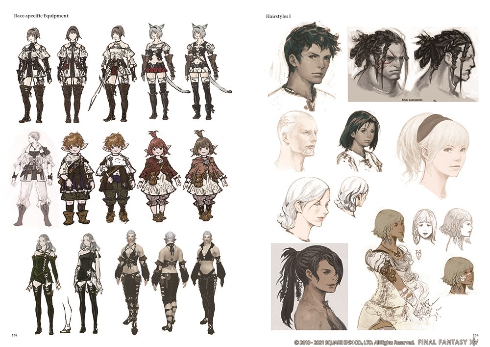 Final Fantasy XIV: A Realm Reborn - The Art of Eorzea -Another Dawn- Art Book image count 4