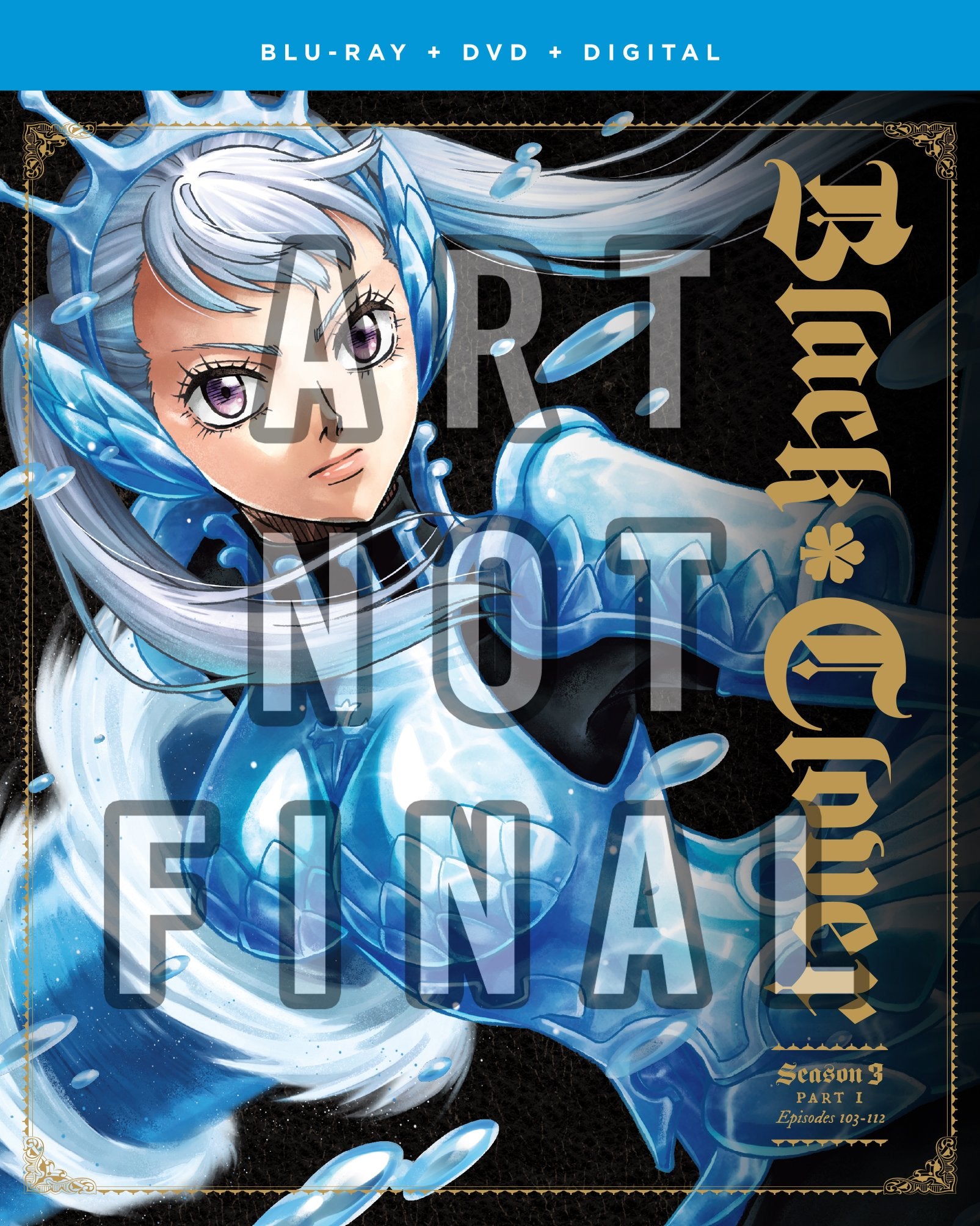 Black Clover Season 3 Part 1 Bluray + DVD Crunchyroll store