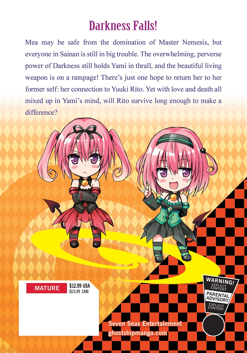 To Love Ru Darkness Manga Volume 12