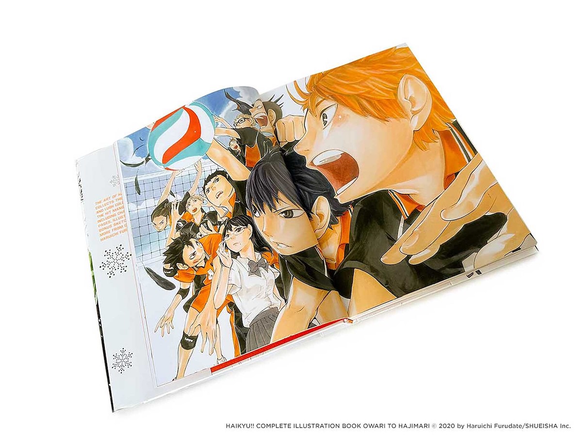 The Art of Haikyu!!: Endings and Beginnings (Hardcover) image count 3