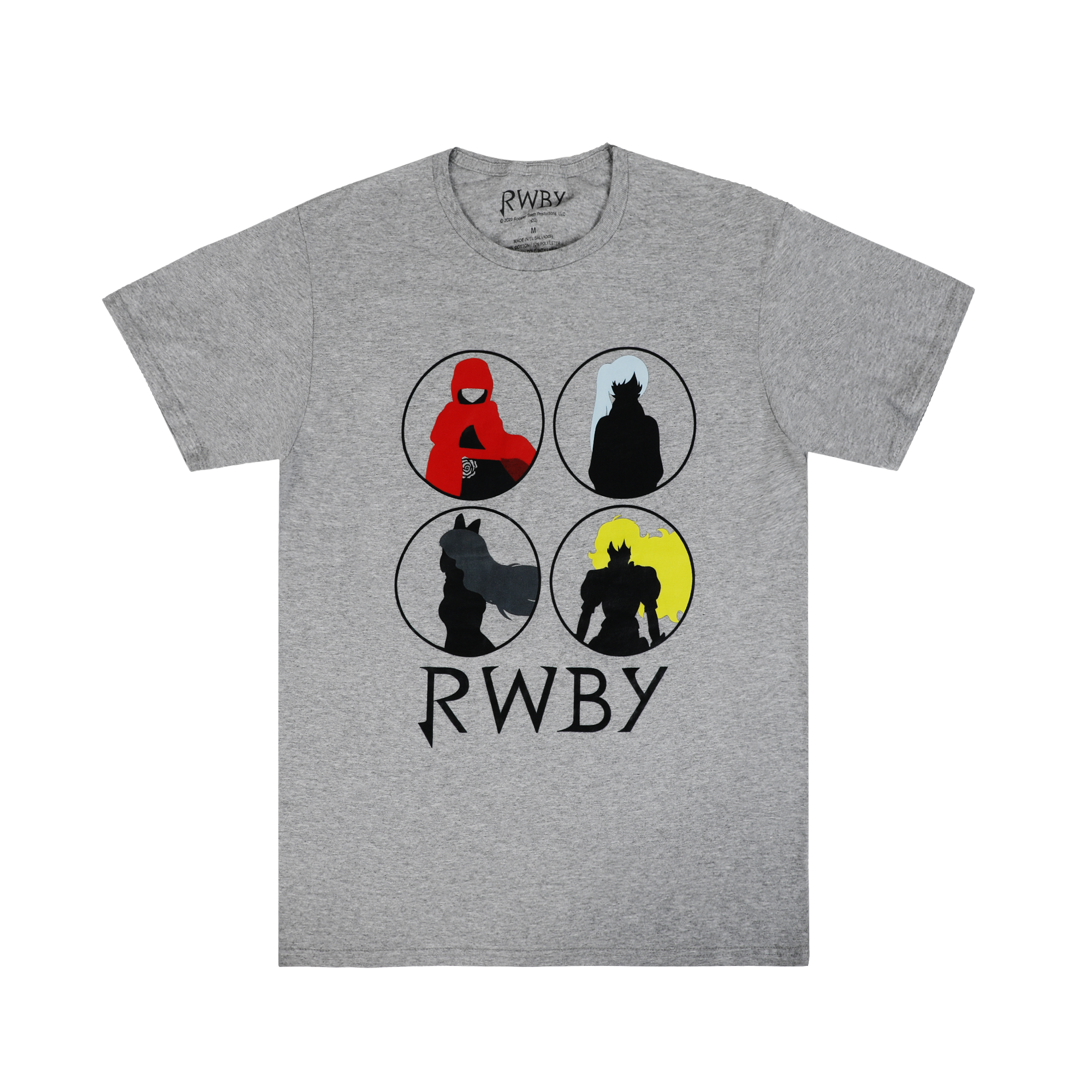 RWBY - Silhouettes In Circles T-Shirt image count 0