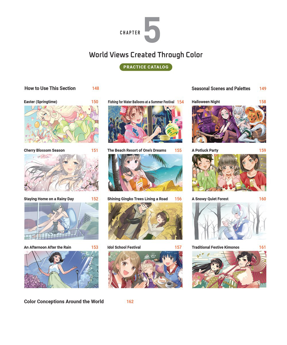 Anime & Manga Digital Coloring Guide image count 5