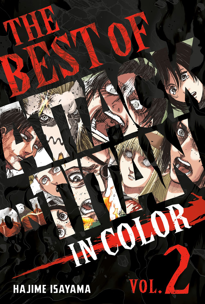The Best of Attack on Titan In Color Manga Volume 2 (Hardcover) image count 0