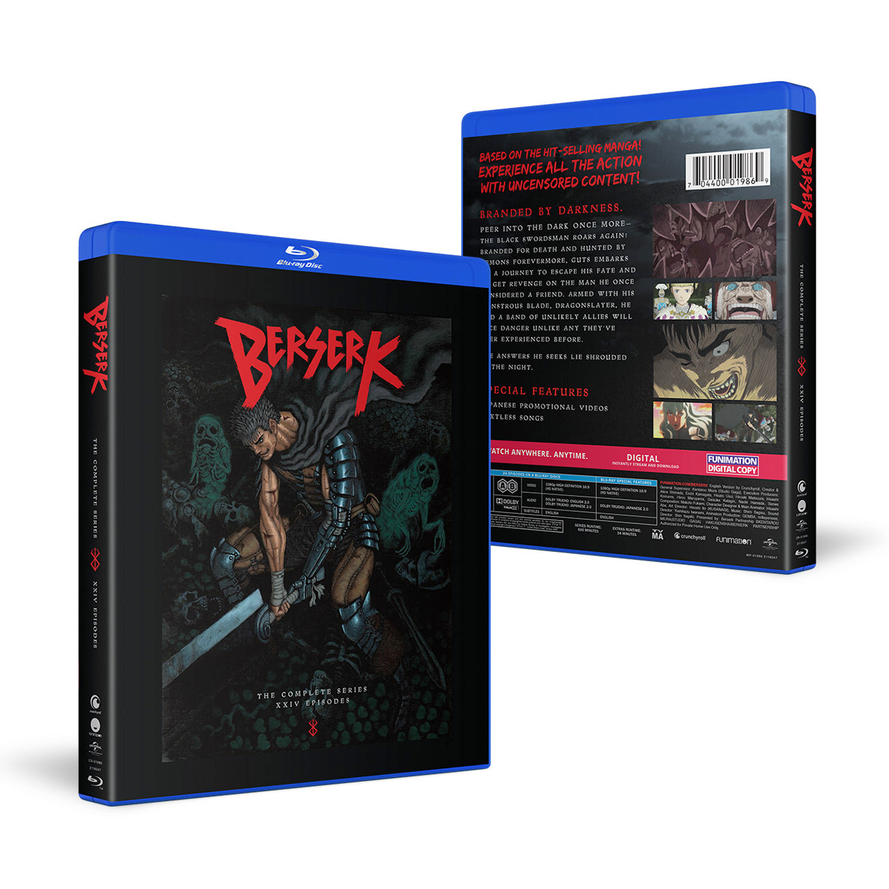 Berserk (2016) - The Complete Series - Blu-ray image count 0