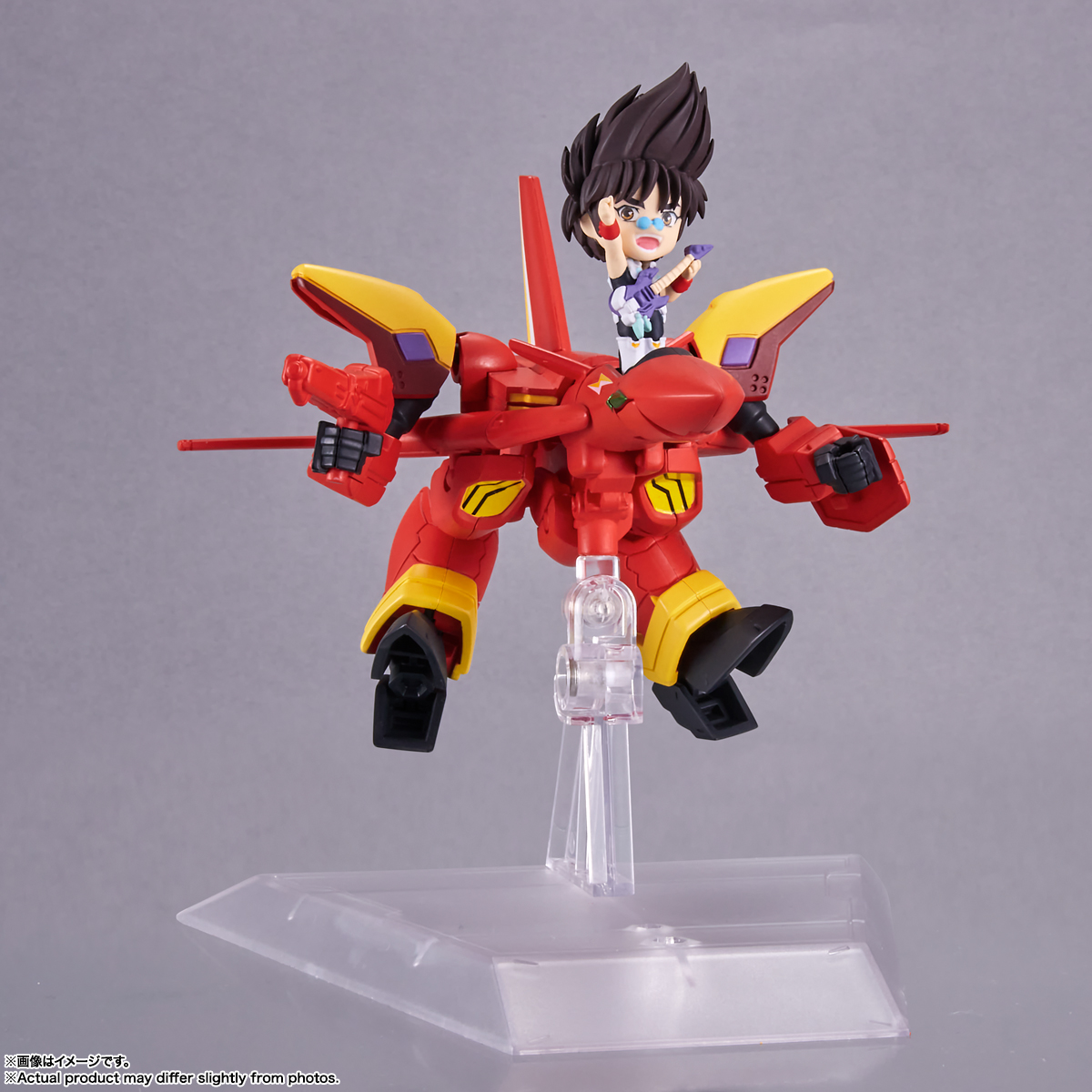 macross-7-vf-19-custom-fire-valkyrie-and-basara-nekki-tiny-session-action-figure-set image count 5
