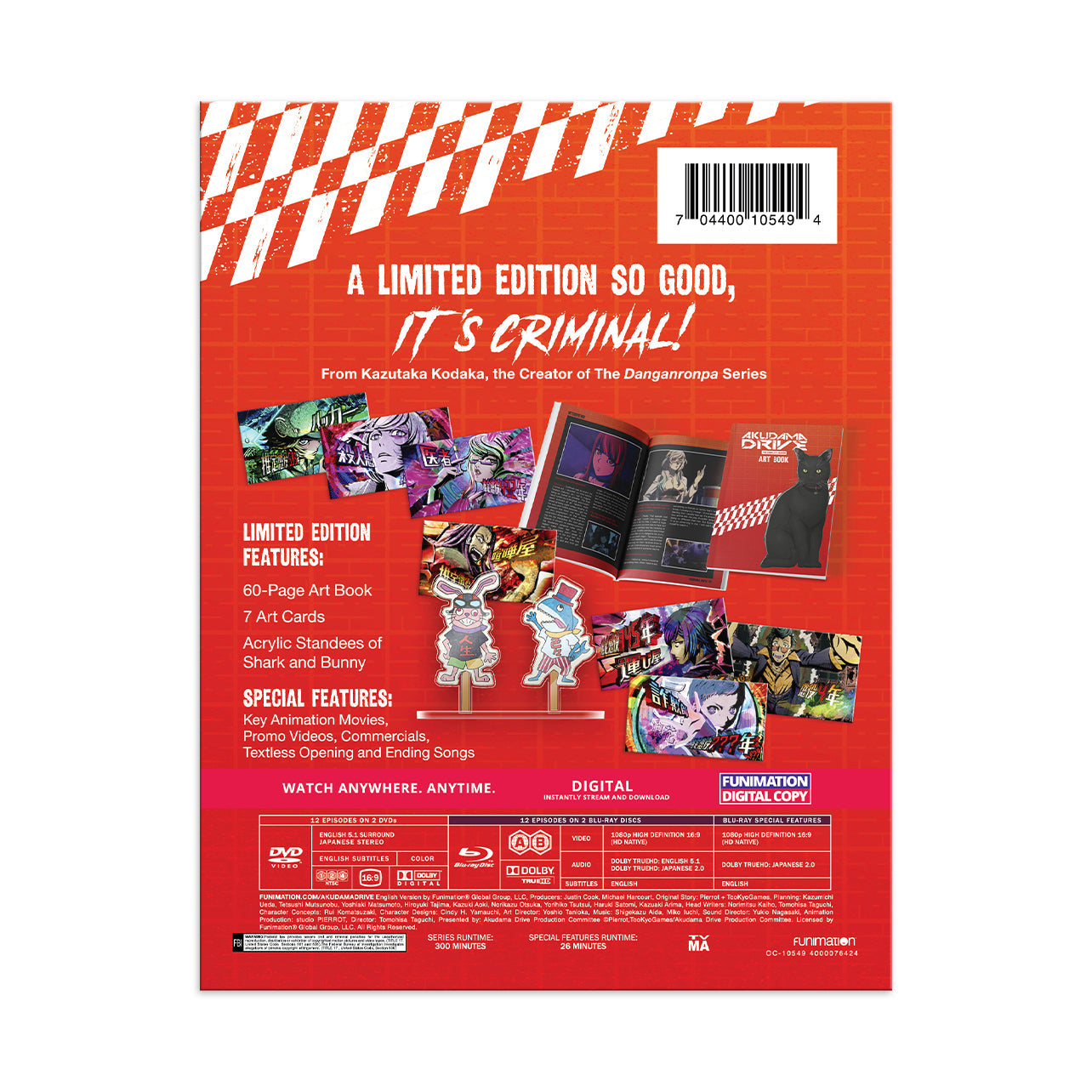 Akudama Drive - The Complete Season - Limited Edition - Blu-ray + DVD image count 5