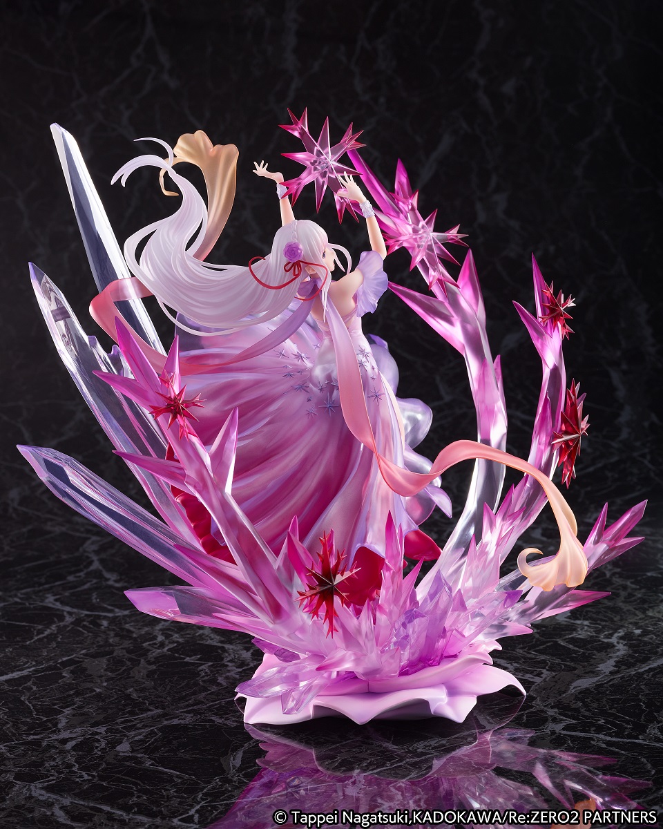 Emilia Frozen Crystal Dress Ver Re:ZERO Figure image count 1