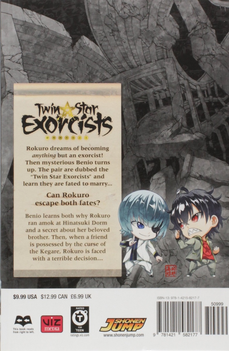 Twin Star Exorcists Manga's Final Arc Has 3 Parts, 1st Part Ends Next Month  : r/TwinStarExorcists