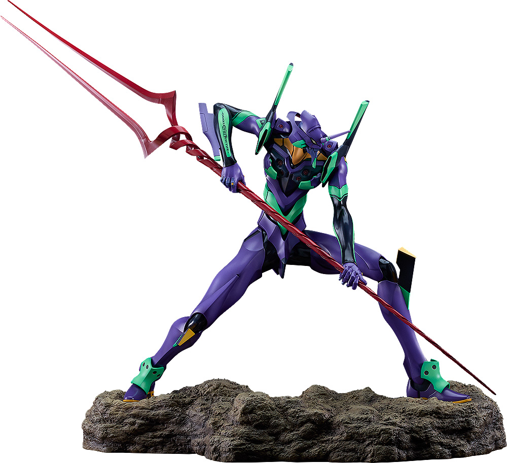 Neon Genesis Evangelion - Unit-01 Statue Shin Japan Heroes Universe Ver.- Free U.s. Shipping 15 Day