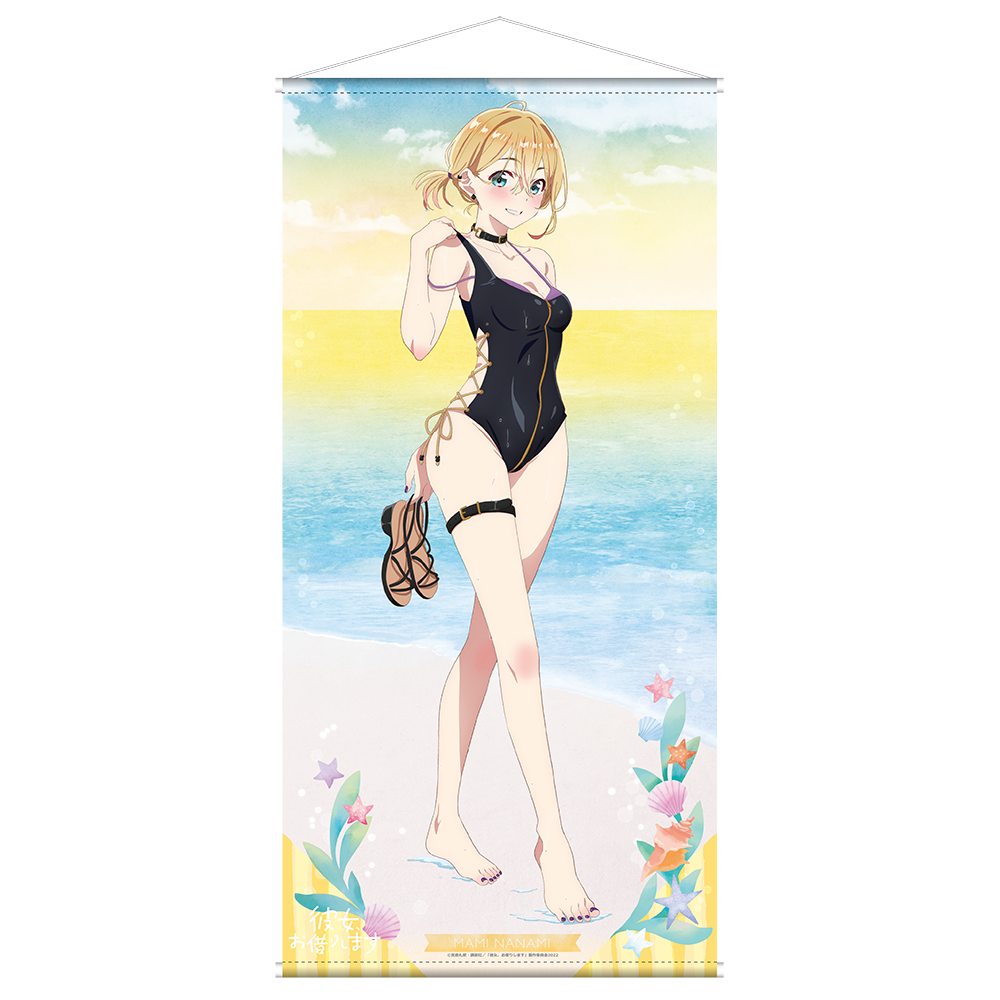 Rent-A-Girlfriend - Mami Nanami Swimsuit Life-Sized Tapestry image count 0