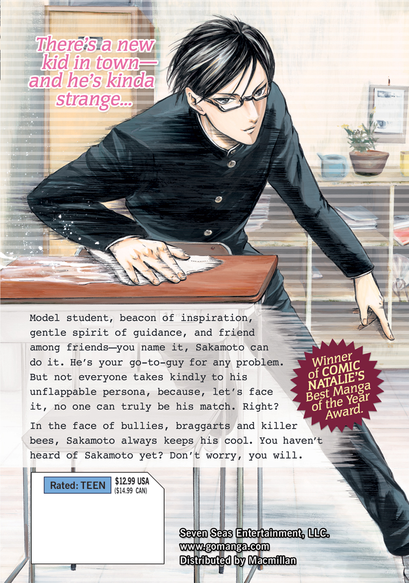 Fans Pick Haven't You Heard? I'm Sakamoto as #1 Manga They Want