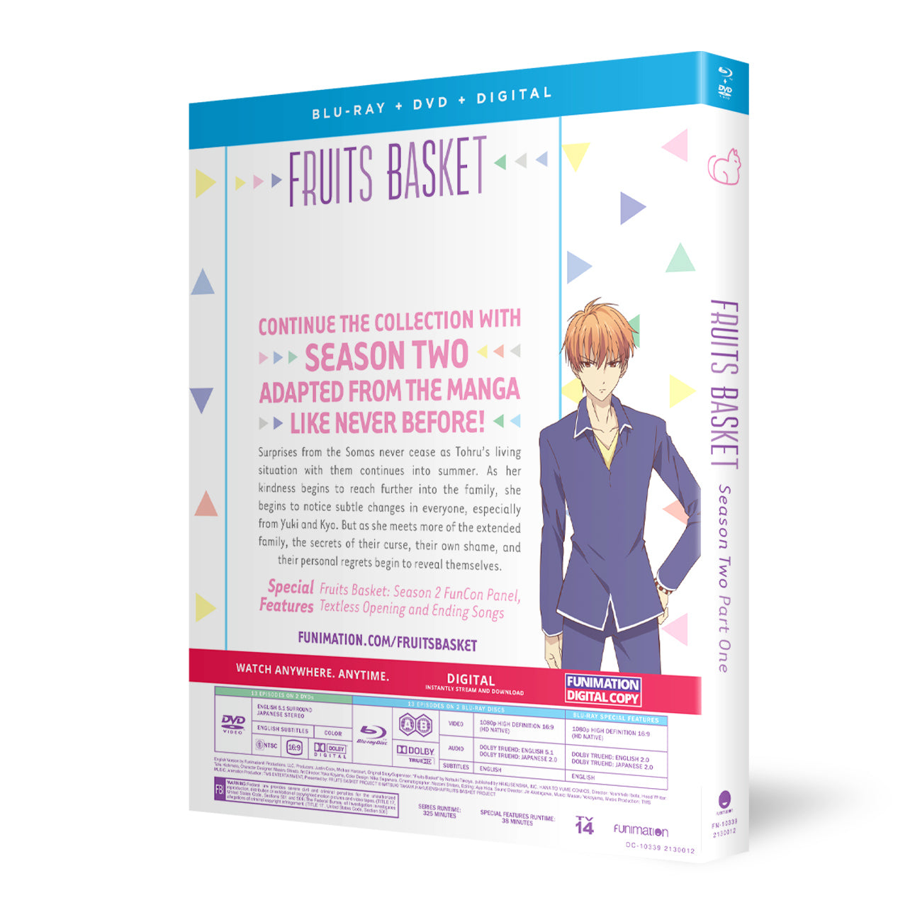 Fruits Basket (2019) - Season 2 Part 1 - Blu-ray + DVD image count 2