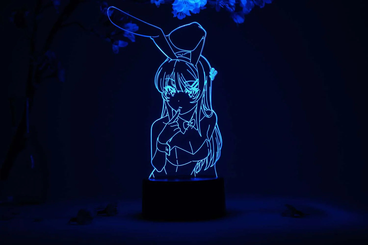 Rascal Does Not Dream of Bunny Girl Senpai - Bunny Girl Bust Otaku Lamp image count 5