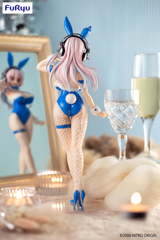 Super Sonico - Super Sonico BiCute Bunnies Figure (Blue Rabbit Ver.) image count 4