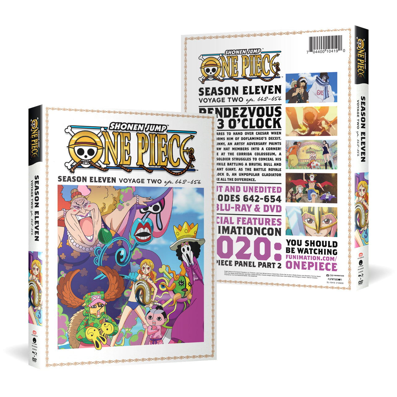 One Piece - Season Eleven Voyage Two - BD/DVD image count 0