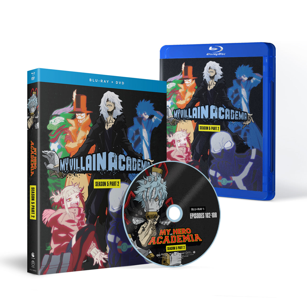 My Hero Academia - Season 5 Part 2 - Blu-ray + DVD | Crunchyroll store