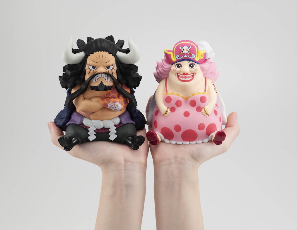 one-piece-kaido-the-beast-big-mom-look-up-series-figure-set-with-gourd-semla image count 3