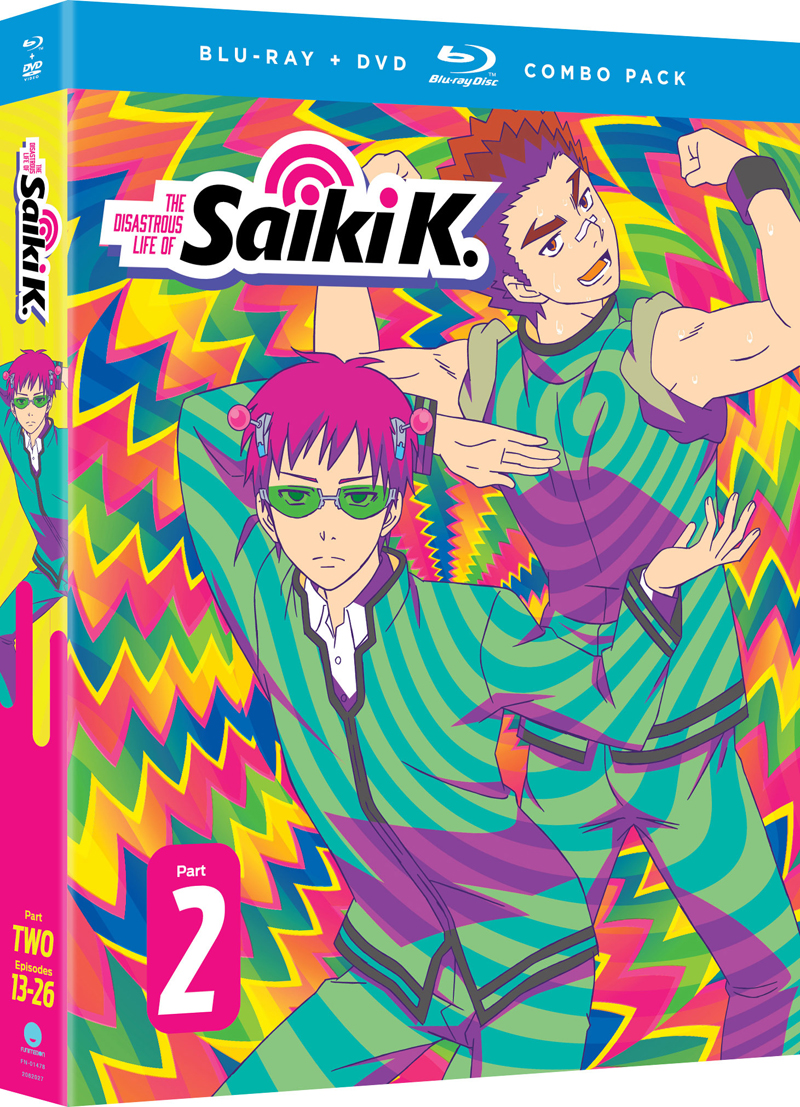 The Disastrous Life of Saiki K. - Part 2 - Blu-ray + DVD image count 0