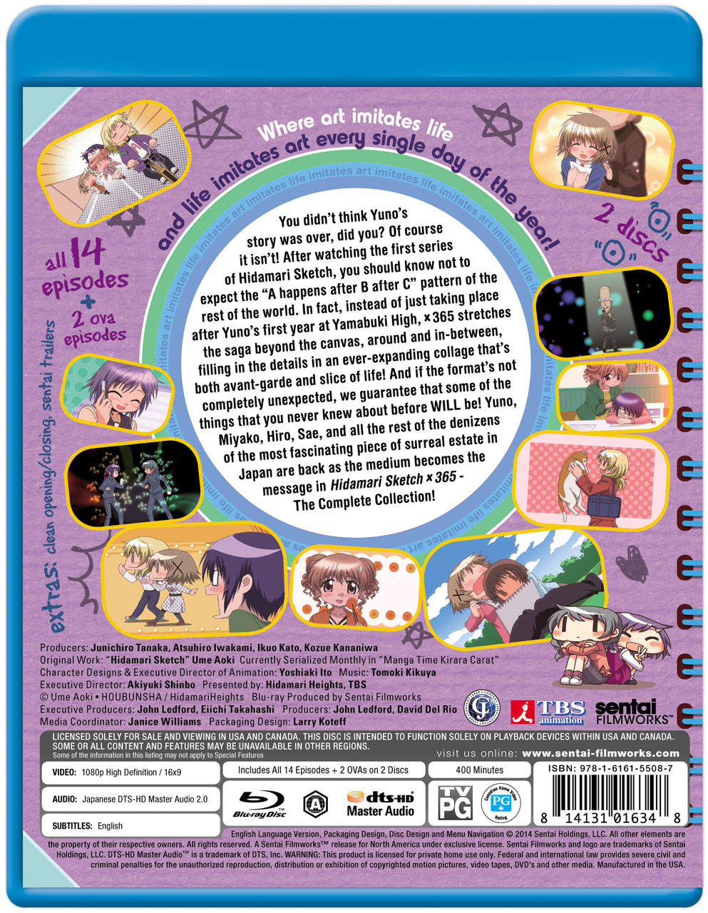Hidamari Sketch x 365 - Season 2 - Blu-ray