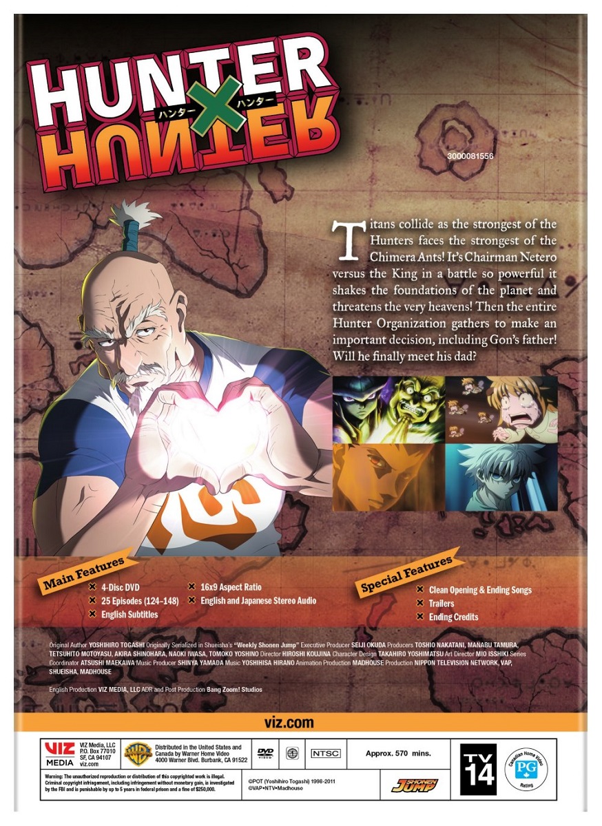 Hunter X Hunter Set 7 DVD | Crunchyroll Store