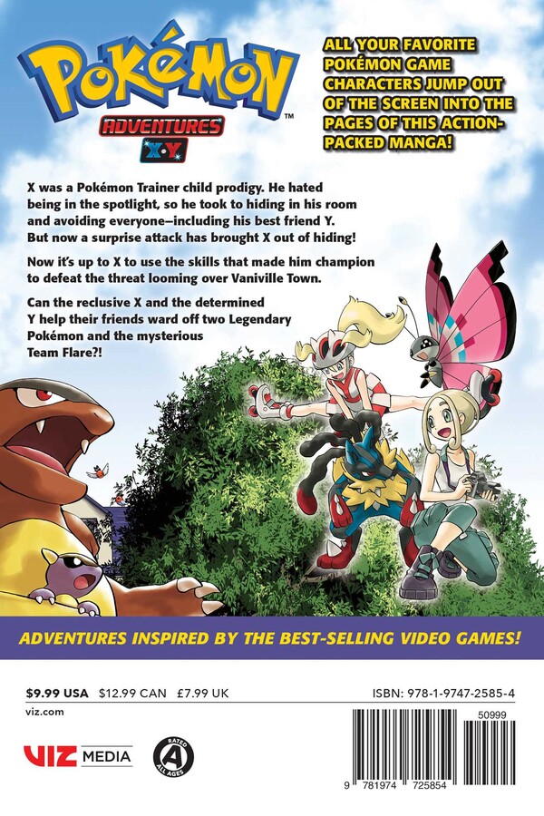 Pokémon Adventures XY Manga