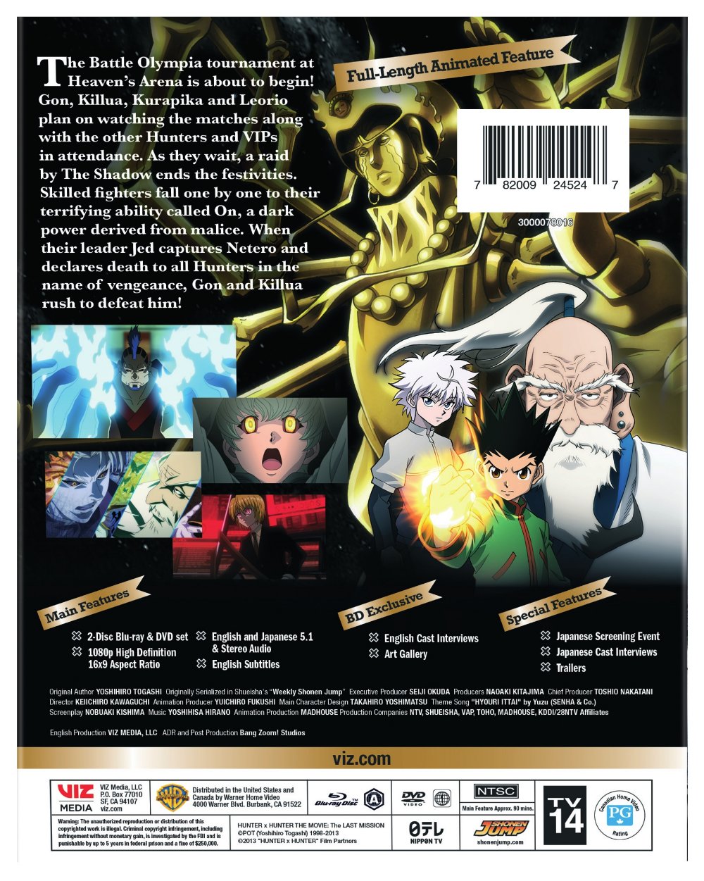 Preços baixos em Hunter × Hunter da série de TV DVDs e discos Blu