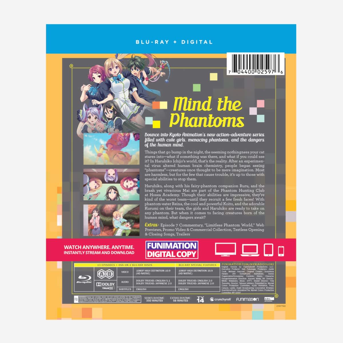 DVD Myriad Colors Phantom World TV 1-13 End English Subtitles +Tracking  Shipping