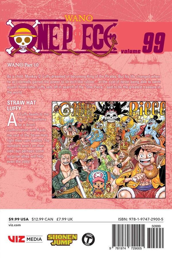 One Piece Manga Volume 99