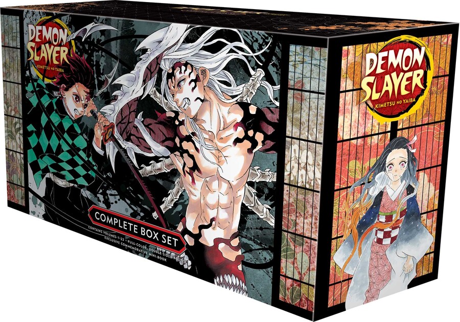 Demon Slayer Kimetsu no Yaiba Manga Box Set image count 1