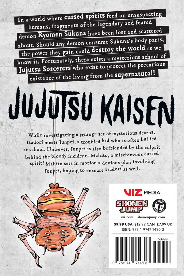 Jujutsu Kaisen Manga Volume 4 image count 1