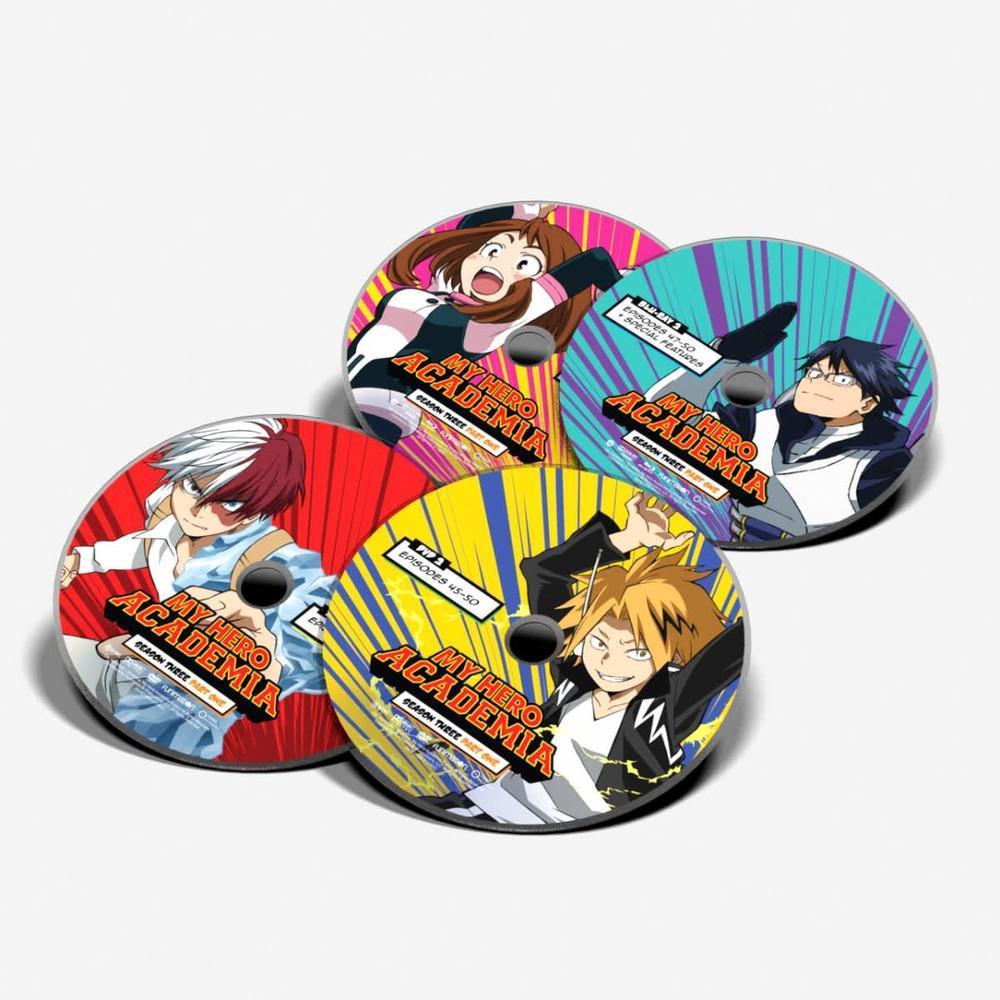 My Hero Academia - Season 3 Part 1 Limited Edition Blu-ray + DVD image count 6