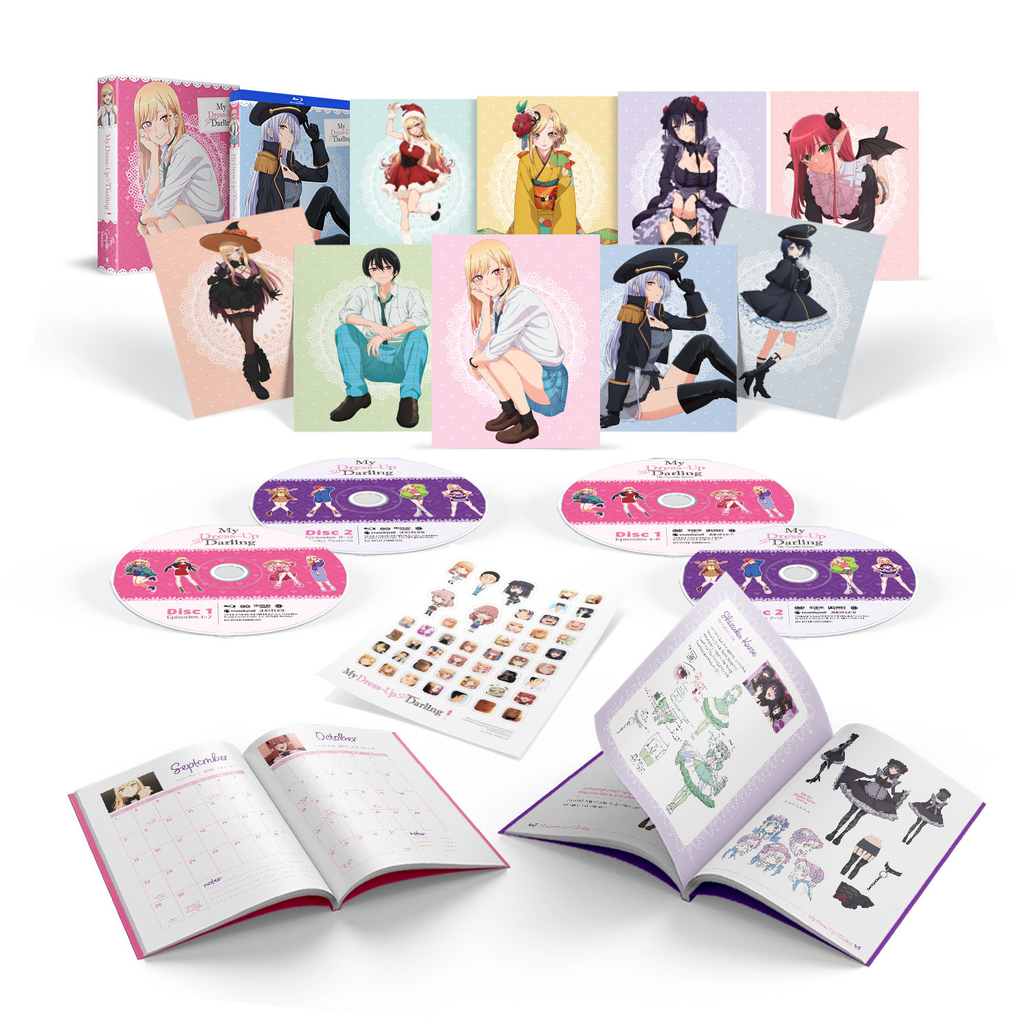 My Dress-Up Darling Vol.1-12 Set- Official Japanese Edition