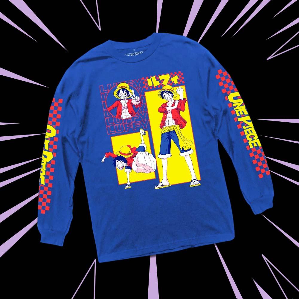 One Piece - Luffy Panels Long Sleeve - Crunchyroll Exclusive